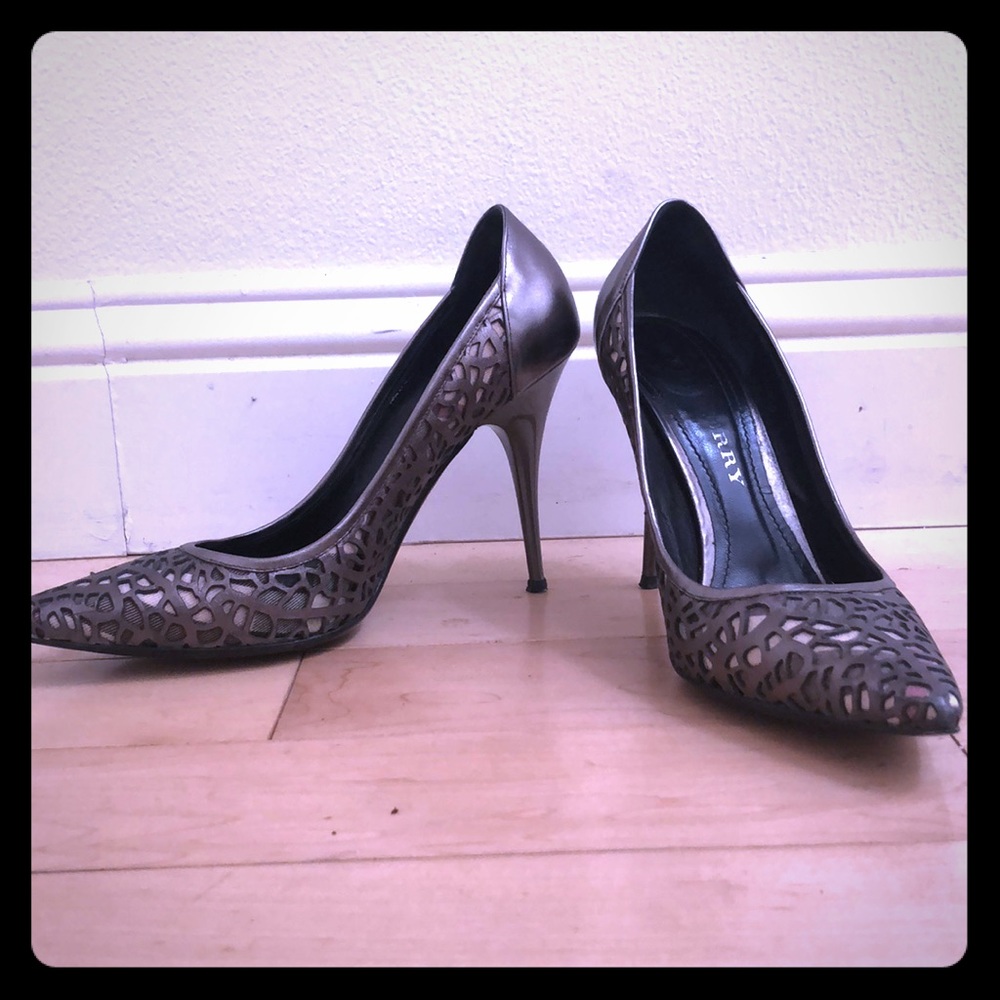Burberry Nova check pattern stilettos